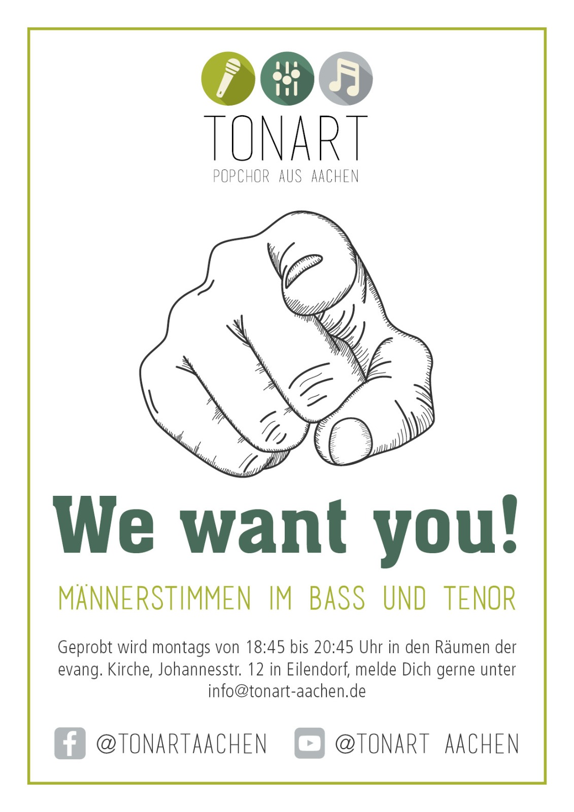 We want You!